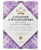 Shea Butter Soap with Lavender & Wildflowers - 6 Pack | Nourishing & Moisturizing | Shop Internationally - Buy Online on GoSupps.com
