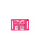 DOGTAP Light Small - Intelligent NFC Dog Tag (50x30mm) - Pink | International Shipping Available - Buy Online on GoSupps.com