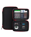 Diabetic Supplies Bag - Travel Case for Diabetes Testing Kit - Organizer for Glucometer, Lancets, Test Strips, Syringes, Alcohol Wipes, Medication Pens, Needles - Black - Buy Online on GoSupps.com