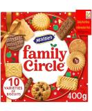 McVitie's Family Circle 10 premium varities Assortment of Creams Chocolate Jam and other Sweet Biscuits 400g single pack Bulk cookies Perfect for Gifting Mum & Dad by zamfoods nutrition info book 2 - Buy Online on GoSupps.com