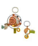 Dolce Earth Activity Pendant & Teething Ring - Laura Snail | Eco-Friendly Baby Toy | International Shipping - Buy Online on GoSupps.com