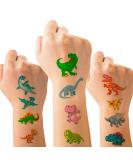 Dinosaur Temporary Tattoos - 120PCS Cute Cartoon Designs for Kids | Waterproof Body Art Stickers for Birthday Party Decor - Buy Online on GoSupps.com