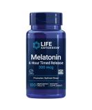 Life Extension Melatonin 6 Hour Timed Release 300 mcg 100 Vegetarian Tablets - Buy Online on GoSupps.com