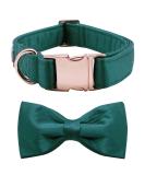 Buy Lionet Paw's Comfortable Silk Christmas Dog Collar with Removable Fly for XLarge Dogs (Neck 40-66cm) - Stylish Green 1 Pack - Buy Online on GoSupps.com
