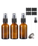 ALIFEIA 30ml Amber Glass Spray Bottles Small Empty Fine Mist Refillable Travel Spray Bottle for Cleaning Perfume Aromatherapy Cosmetic Sprays Hair Essential Oils with Fine Mist Dispenser(3 Pack) Amber 3 Pack 30ml - Buy Online on GoSupps.com