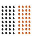 24 Mini Non-Slip Hair Clips for Girls & Women | Small Acrylic Jaw Clips Perfect for All Hair Types - Buy Online on GoSupps.com