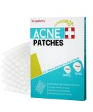 216 Pcs Invisible Hydrocolloid Pimple Patches with Tea Tree Oil - Waterproof & Breathable Acne Treatment for Day & Night - Buy Online on GoSupps.com