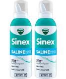 Vicks Sinex, Saline Nasal Spray, Daily Use, Gentle Ultra-Fine Nasal Mist, Drug-Free Everyday Sinus Congestion Relief, Non-Habit Forming, Drug-Free, 5 FL OZ (Pack of 2) - Buy Online on GoSupps.com