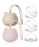 Buy 5-Piece Pacifier Box Set | Portable Silicone & Plastic Storage for On-the-Go | Dustproof Ideal for Travel - TZ-B - Buy Online on GoSupps.com