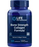 Life Extension Bone Strength Collagen Formula - 120 Capsules for Healthy Bones - Buy Online on GoSupps.com