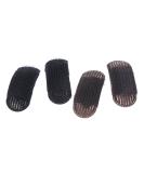 4pcs Princess Hair Tool Set - Volume Base Inserts & Invisible Pins in Black & Coffee - Buy Online on GoSupps.com