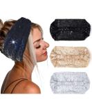 Sequins Sparkle Twist Headband for Women and Girls - Stretchy Turban Head Wrap for Rave Party and Nightclub - Glitter Hair Accessory - Buy Online on GoSupps.com