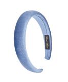 Buy ZOOMY Women Velvet Headband | Thick Sponge Padded Candy Color Hairband - Blue | International Shipping Available - Buy Online on GoSupps.com