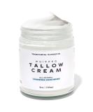 Whipped Tallow Skin Cream - Grass Fed No Additives 8 oz Tallow Face & Body Lotion in Glass Jar - Buy Online on GoSupps.com