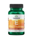 Swanson Natural Vitamin E Softgels - Heart Health & Tissue Protection - 100 Softgels 200IU - Buy Online on GoSupps.com