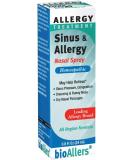 NaturalCare bioAllers Allergy Nasal Spray - Homeopathic Relief for Congestion, Sinus Pressure, Sneezing, Runny Nose, Dry Nasal Passages | Non-Drowsy Formula | All Regions - Buy Online on GoSupps.com