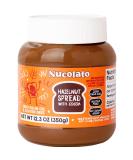 Nucolato Hazelnut Spread | Diabetic & Keto Friendly Snack | Gluten Free, Low Carb, Healthy Option - 12.3 OZ - Buy Online on GoSupps.com