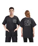 No Lifting Short-Sleeved Waterproof Pet Grooming Uniform for Men - Antistatic 2 Pockets Size M - Ideal for Dog Groomers & Cosmetologists (Pack of 1) - Buy Online on GoSupps.com
