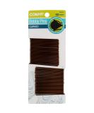 Conair Styling Essentials Curved Brown Bobby Pins - 60 Count (6 Pack) - Buy Online on GoSupps.com