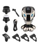 7D Electric Head Shaver for Bald Men - Waterproof LCD Grooming Kit | Cordless & Rechargeable - Buy Online on GoSupps.com