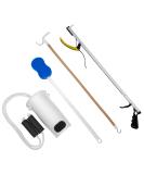 Fablife Hip Set for Daily Food & Mobility | Essential Aids for Hip Replacement Knee & Back Surgery - Gripper Bath Sponge Sock Helper & More - Buy Online on GoSupps.com