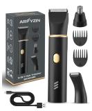 AREYZIN Body Hair Trimmer Electric Groomer Kit for Men & Women | Waterproof Rechargeable Perfect for Pubic Arm & Leg Hair Removal - Buy Online on GoSupps.com