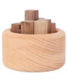 Eldrin Beech Wood Essential Oil Diffuser | Sleek & Stackable Design for Car & Home Aromatherapy | International Shipping - Buy Online on GoSupps.com