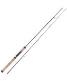 Sougayilang Lightweight Trout Fishing Rod 6'0'' Ultra Light Graphite 2-Piece Spinning Rod with Cork Handle - Crappie Fishing Rod - Buy Online on GoSupps.com