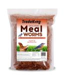 TradeKing 2 lb Dried Mealworms - High Protein Treat for Wild Birds, Chickens, Fish & Reptiles - Buy Online on GoSupps.com