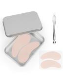 Under Eye Patches - 2 Pairs Reusable Silicone for Hydration Dark Circle Reduction & Anti-Aging - Tin Case Included | International Shipping - Buy Online on GoSupps.com