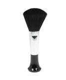 Fantasia Stand Powder Brush - Professional Makeup Brush with Finest Natural Hair | 15cm | Black/Silver | Perfect for Flawless Application - Buy Online on GoSupps.com