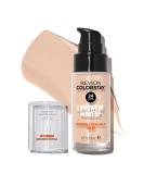 Revlon Colorstay Liquid Foundation Makeup for Combination/Oily Skin SPF 15 Longwear Medium-Full Coverage with Matte Finish Ivory (110) 30 ml 110 Ivory 30 ml (Pack of 1) - Buy Online on GoSupps.com