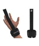 ProFitness Weight Lifting Straps - Weight Lifting Wrist Straps Wraps Grip for Men and Women - Gym Exercise Weightlifting Straps, Deadlift Straps - Workout Straps Lifting Straps for Weightlifting Black/White - Buy Online on GoSupps.com
