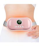 BAICIWE Portable Heating Pad - 3 Heat Levels, 4 Massage Modes - Fast Cordless Pain Relief for Women and Girls (Pink) - Buy Online on GoSupps.com