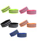 Buy Sprhr 10-Piece Double Reflecting Tapes | Adjustable Elastic Trouser Clamp in 5 Colors | Velcro Reflector Strap for Legs & Arms - International Shipping Available - Buy Online on GoSupps.com