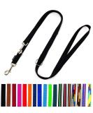 Adjustable Double Dog Leash for Large Dogs - 2m to 5m Lengths | Black 20mm - Durable & Versatile - Buy Online on GoSupps.com