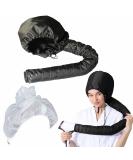 DGUSO Dry Hoods for Hair - 2 Pack Plopping Cap & Upgraded 2-in-1 Diffuse Cap for Curly Hair | Wireless Hair Wrap Turban - Buy Online on GoSupps.com