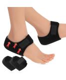 Buy Heel Cushions for Pain Relief | Adjustable Gel Heel Protectors for Plantar Fasciitis & Achilles Tendonitis | Women's Sizes 5-8 - Buy Online on GoSupps.com