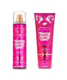 Buy Bath and Body Works Twisted Peppermint Fine Fragrance Mist & Ultra Shea Body Cream - Full Size - Winter 2019 - International Shipping Available - Buy Online on GoSupps.com