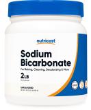 Nutricost Sodium Bicarbonate (2 LB) - 600mg Per Serving Non-GMO Gluten Free - Buy Online on GoSupps.com
