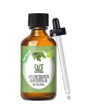 Buy Healing Solutions Sage Essential Oil - 60ml (2 fl oz) | Premium Quality for Wellness | International Shipping Available - Buy Online on GoSupps.com