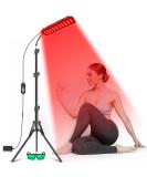 Red Light Therapy Lamp, Infrared Light Therapy with Stand - 660nm Redlight and 850nm Near Infrared Light Device for Body Pain Relief Skin Care Single Lamp - Buy Online on GoSupps.com