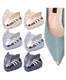 Metal High Heel Toe Cap Protector - Elegant Solid Color Tips for Durable Shoe Protection & Repair (3 Pairs - Buy Online on GoSupps.com