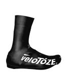 veloToze Tall Shoe Cover 2.0 - Covers Road Cycling Shoes - Water-Proof, Windproof Overshoes for Bike Rides in Spring, Fall, Winter Rainy, Cold Weather - Bright Colors Make Road Biking Trips Safer Black Large - Buy Online on GoSupps.com