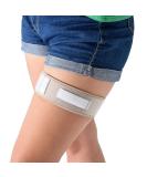 Buy Catheter Legband Holder - Anti-Slip Catheter Strap & Tube Bag Holder for Urinary Incontinence (Beige) - Ships Internationally - Buy Online on GoSupps.com