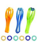 6-Piece Massage Ring & 3-Piece Hand Roller Set Boost Blood Circulation & Relieve Stress | Acupressure Massage Tools for Hand Care - Buy Online on GoSupps.com