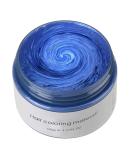 Buy Colorful DIY Hair Pomade Dye Cream - Instant Matte Hairstyle for Men Women & Kids - Perfect for Parties & Cosplay (Blue) | International Shipping Available - Buy Online on GoSupps.com