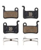 Dymoece 2 Pairs Bicycle Disc Brake Pads for Shimano Deore XT XTR LX SLX - Resin Semi-Metallic Sintered Metal Pads - Buy Online on GoSupps.com