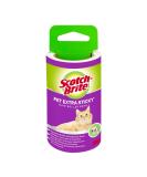 Scotch-Brite Pet Extra Sticky Hair Lint Roller Replacement Roll - Strong Refill Pack for Pet Hair - Black & White - Buy Online on GoSupps.com