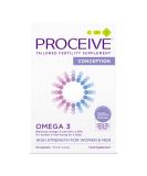 Proceive Omega 3 Conception for Men & Women Trying for a Baby - EPA & DHA High Strength Pure Fish Oil Tablets - 60 Capsules - 2000mg Fish Oil per Dose - Sustainably Sourced No PCBs No Heavy Metals Omega 3 Conception: Men & Women (60 Capsules) - Buy Online on GoSupps.com